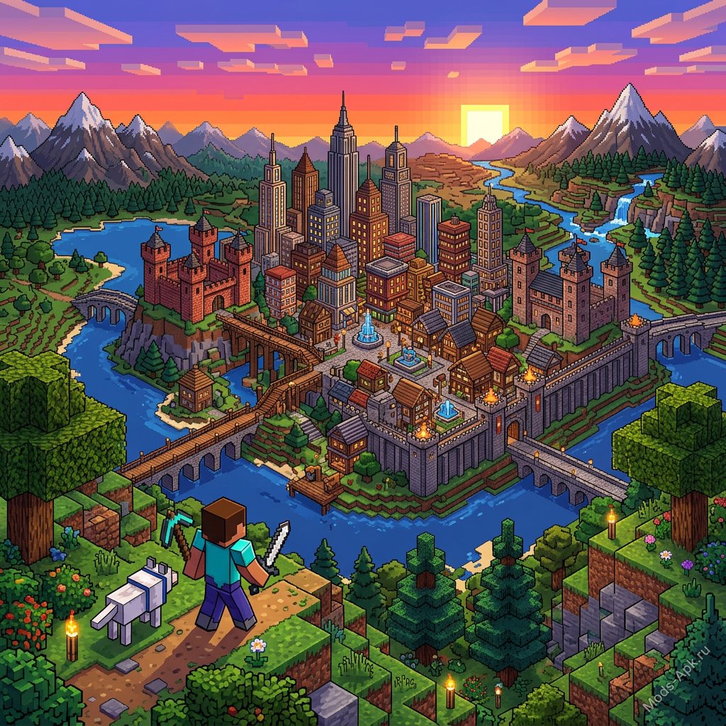 Minecraft 1.26.22.1 — безграничная песочница: строй, выживай, играй с друзьями!